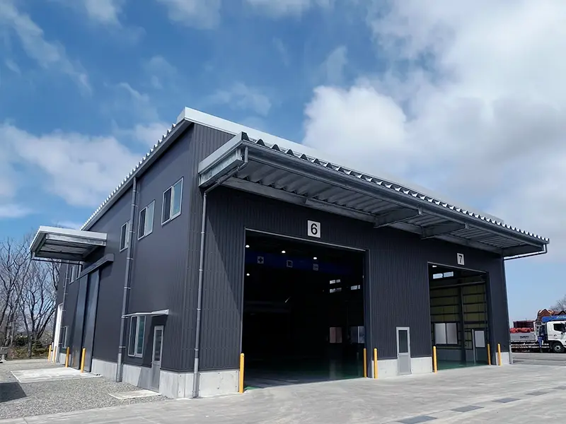 第4工場ブラスト設備