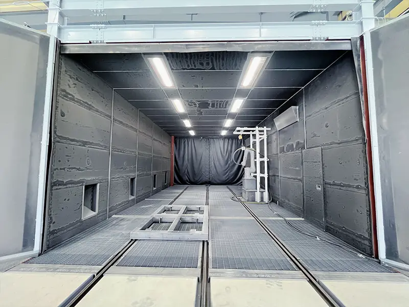 第4工場ブラスト設備