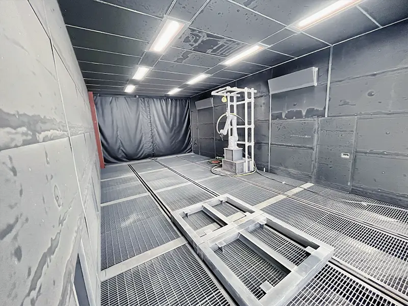 第4工場ブラスト設備