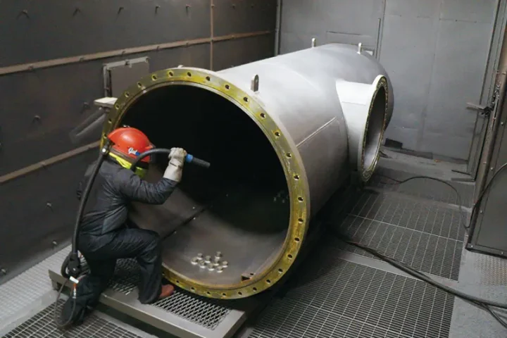 ブラスト加工