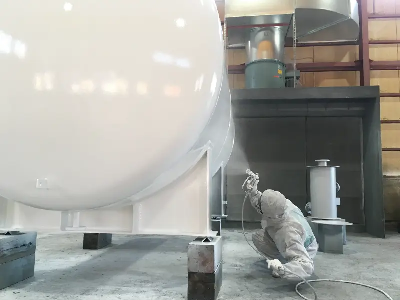 塗装作業